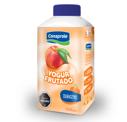 Yogurt Conaprole Frutado de Durazno 500 g