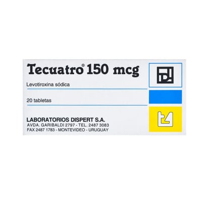 Tecuatro 150 mcg 20 Tabletas