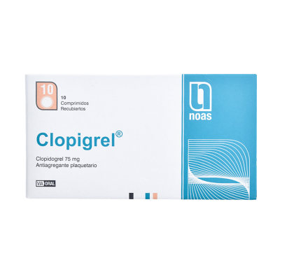 Clopigrel 75 mg 10 Comprimidos
