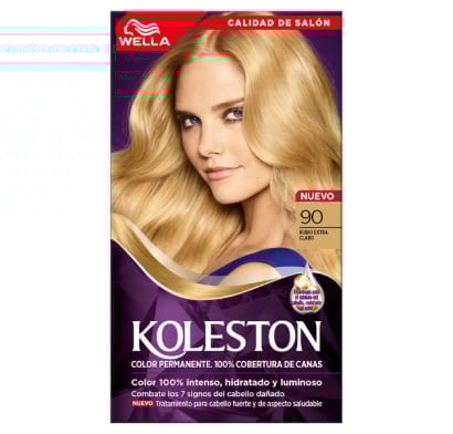 Kit Tinta Koleston N°90 Rubio Extra Claro