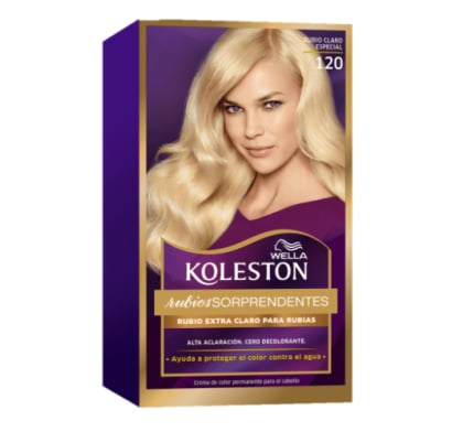 Kit Tinta Koleston N°120 Rubio Claro Especial