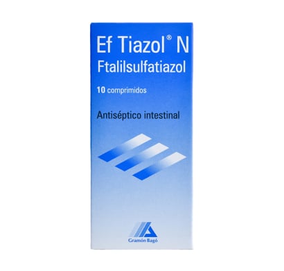 EF TIAZOL N 10 COMPRIMIDOS