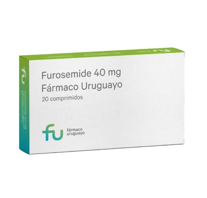 Furosemide 40mg 20 Comprimidos