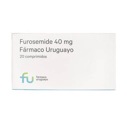 Furosemide 40 mg 20 Comprimidos