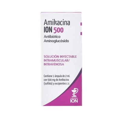 Ampolla Amikacine 500 mg 1 Unidad