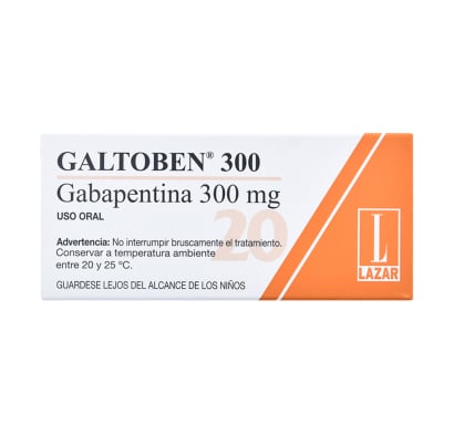 Galtoben 300 mg 20 Cápsulas