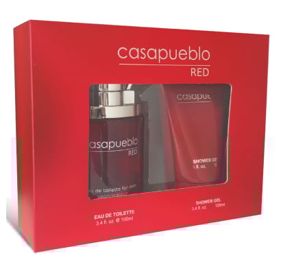 Set Perfume Casapueblo Navy Red Men EDT 100 ml + Gel de Ducha 100 ml