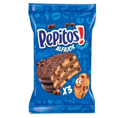 ALFAJOR PEPITOS TRIPLE 57GRS