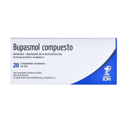 Bupasmol Compuesto 20 Comprimidos