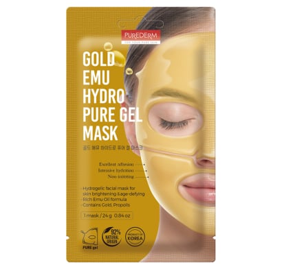 Máscara Purederm Gold Gel Mask 1 Unidad
