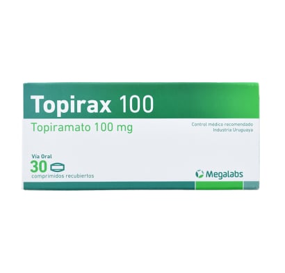 Topirax 100 mg 30 Comprimidos