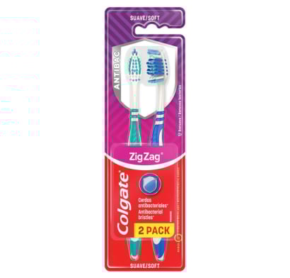 CEPILLO DE DIENTES COLGATE ZIG ZAG MEDIO 2X1