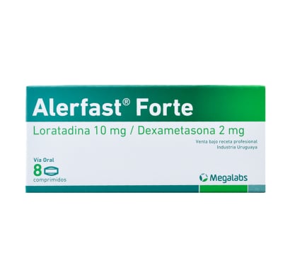 Alerfast Forte 10 mg/2 mg 8 Comprimidos