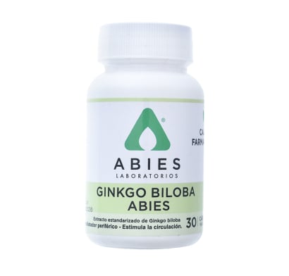 Ginkgo Biloba 80 mg Abies 30 Cápsulas