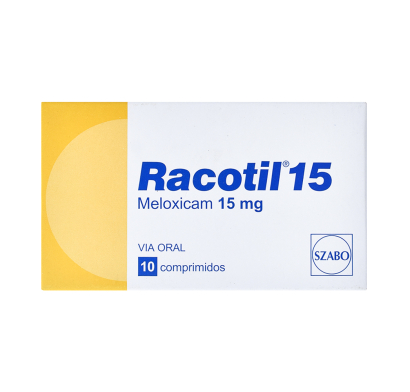 Racotil 15 mg 10 Comprimidos