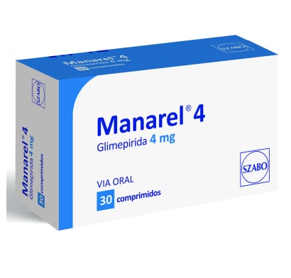 Manarel 4 mg 30 Comprimidos
