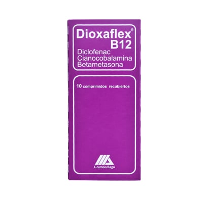 Dioxaflex B12 10 Comprimidos