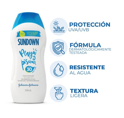 Protector Solar Sundown Loción FPS30 200 ml