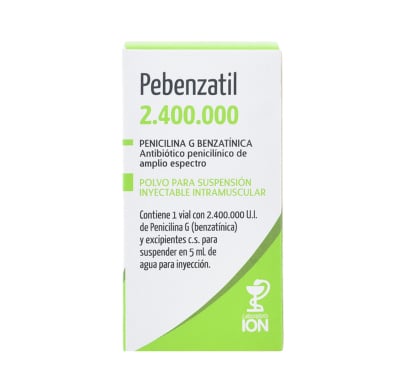Pebenzatil 2.400.000 Inyectable 1 Ampolla