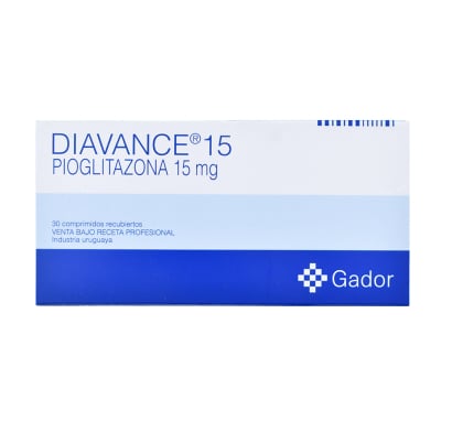 diavance 15 mg 30 Comprimidos