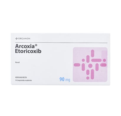 Arcoxia 90 mg 14 Comprimidos Recubiertos