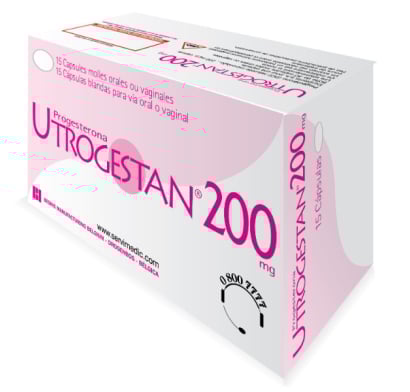 Utrogestan 200 mg 15 Cápsulas