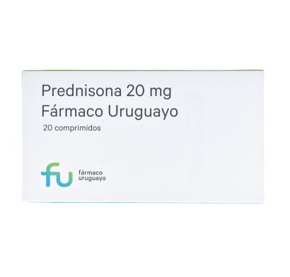 Prednisona 20 mg 20 Comprimidos