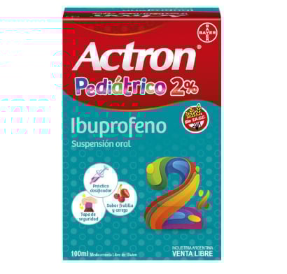Actron 2% Pediátrico Suspensión 100 ml