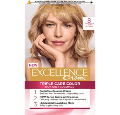 Tinta L'Oréal Paris Excellence Creme N°8 Rubio Claro