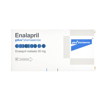 Enalapril Phs 20 mg 30 Comprimidos