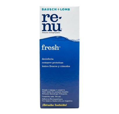 ReNu Plus No Rub Solución para Lentes de Contacto 355 ml