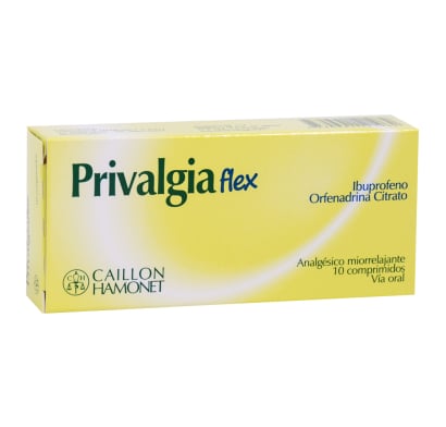 Privalgia Flex 400 mg/35 mg 10 Comprimidos