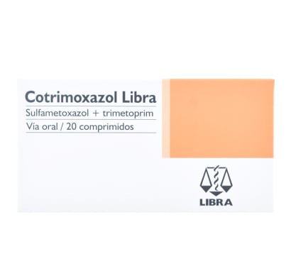 Cotrimoxazol Libra 400 mg/80 mg 20 Comprimidos