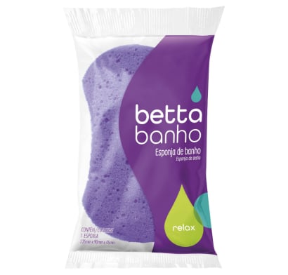 Esponja de Baño Bettanin Slow 1 Unidad