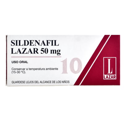 SILDENAFIL 50 MG 10 COMPRIMIDOS