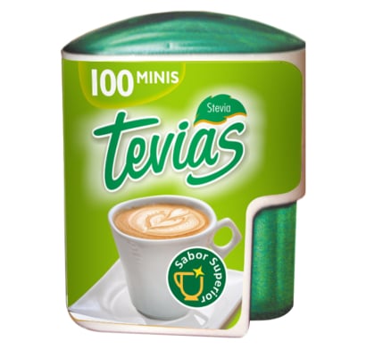 Edulcorante Tevias 100 Tabletas