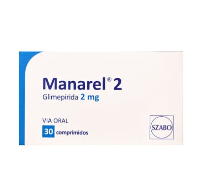 Manarel 2 mg 30 Comprimidos