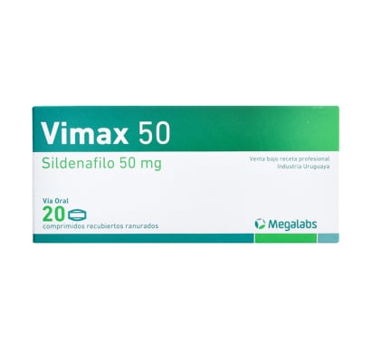 VIMAX 50 MG 20 COMPRIMIDOS