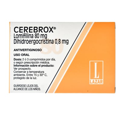 Cerebrox 80 Comprimidos