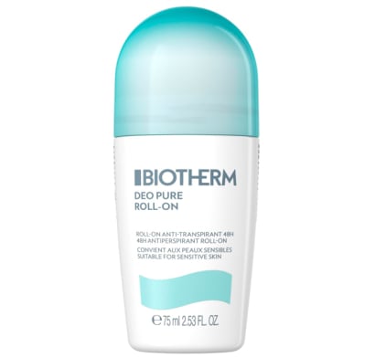 Antitranspirante en Roll On Biotherm Pure Invisible 75 ml