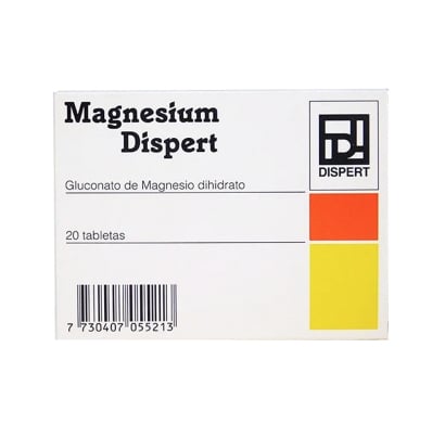 Magnesium Dispert 20 Tabletas