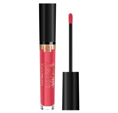Labial Max Factor Lipfinity Velvet Matte N°025 Red Luxury