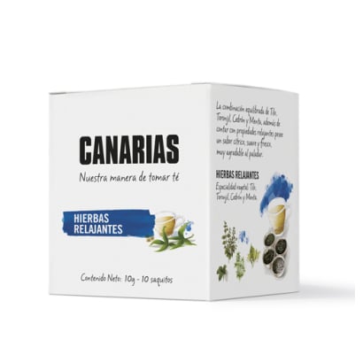 Té Canarias Hierbas Relajantes 10 Saquitos