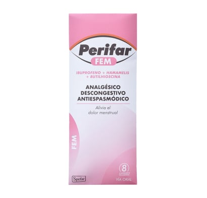 Perifar Fem 8 Comprimidos Recubiertos