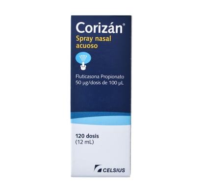 Corizán Spray Nasal 120 Dosis 12 ml