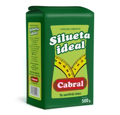 YERBA CABRAL SILUETA IDEAL 500GRS