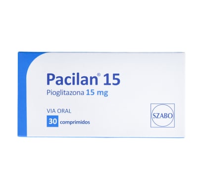 Pacilan 15 mg 30 Comprimidos