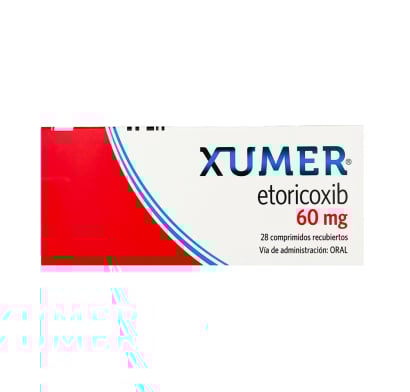 Xumer 60 mg 28 Comprimidos Recubiertos