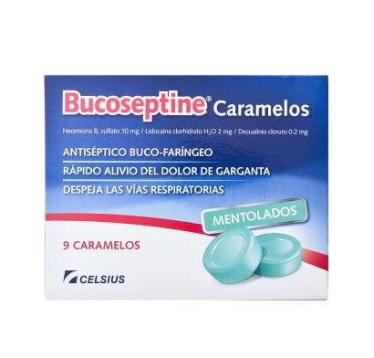 Bucoseptine Caramelos 9 Unidades