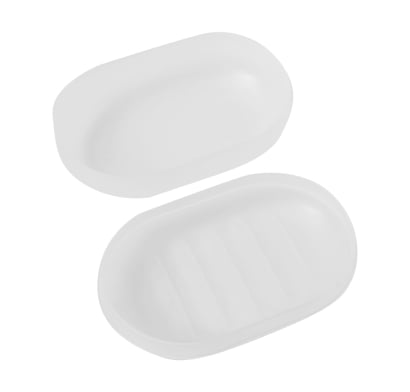 Jabonera Calm Transparente